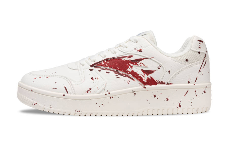 Anta Height Increasing Slip Resistant Height Increasing Slip Resistant Low top Skateboard Shoes Men's White