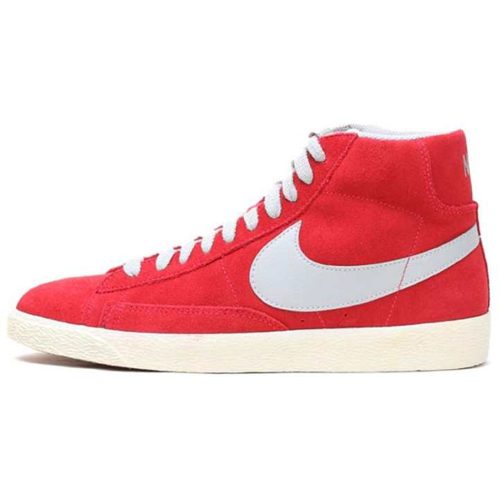 Nike Nike Blazer Mid Slip Resistant Abrasion Resistant Mid top Skateboard Shoes Men's Red