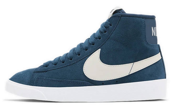 Nike Nike Blazer Mid Vintage Suede Blue White Women's