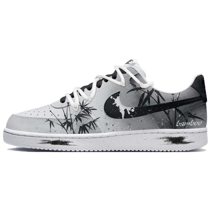 Nike Nike Court Vision 1 Cold River Solitary Shadow Abrasion Resistant, Lightweight, And Breathable Low top Skateboard Shoes