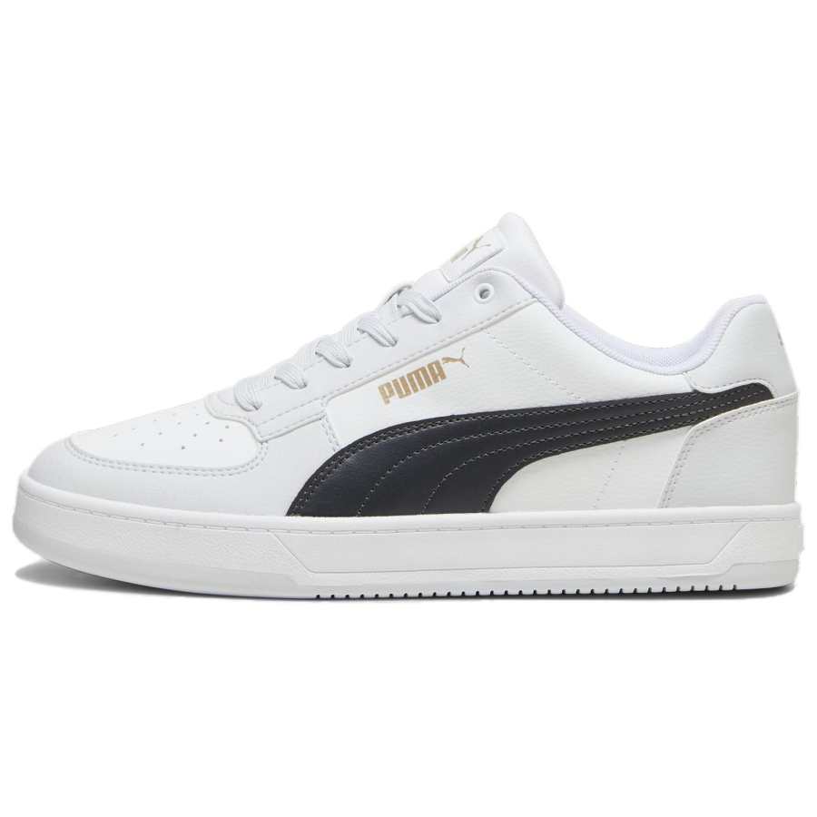 PUMA Caven 2.0 Abrasion Resistant Abrasion Resistant Low top Skateboard Shoes Unisex White Dense Gray Mist Silver