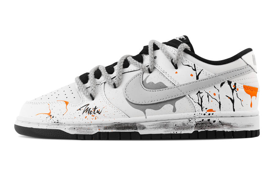 Nike Nike Dunk Asphalt Gray Shadow Slip Resistant Abrasion Resistant Low top Skateboard Shoes Unisex
