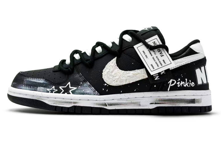 Nike Nike Big SSS Manufacturing, Meteorite Galaxy Pair Style Abrasion Resistant Abrasion Resistant Low top Skateboard Shoes