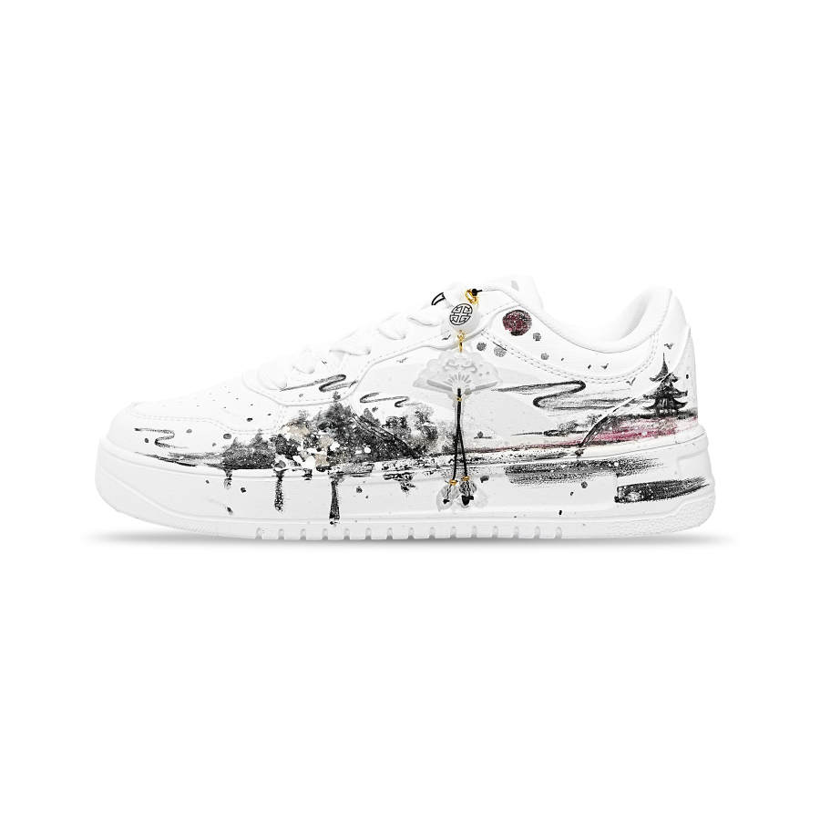 Anta Easy Slip Resistant Cushioning Abrasion Resistant Low top Skateboard Shoes Unisex