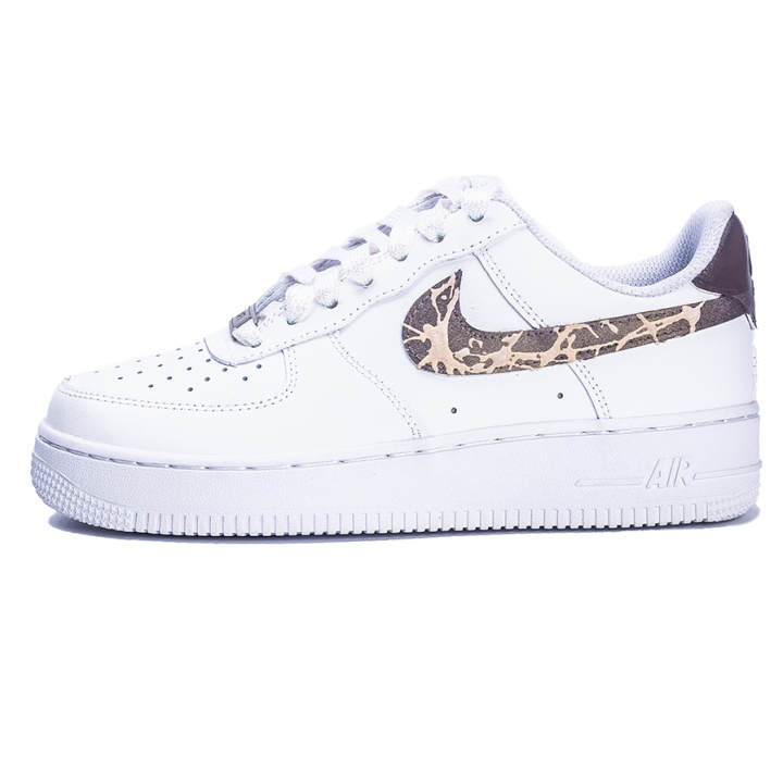 Nike Nike Air Force 1 Graffiti Chaotic Threads Slip Resistant Abrasion Resistant Low top Skateboard Shoes Women's Purple