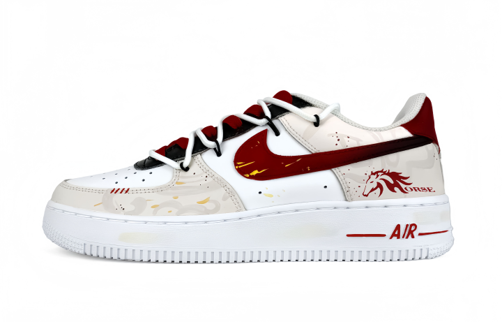 Nike Nike Air Force 1 Immediate Success Cushioning Abrasion Resistant Cushioning, Wear Resistant Low top Skateboard Shoes