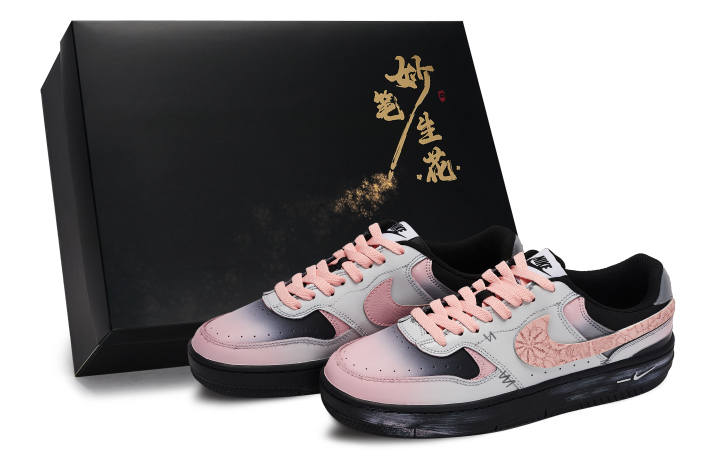 Nike Nike Gamma Force Skateboard Shoes Women's Low Top Gray, Pink
