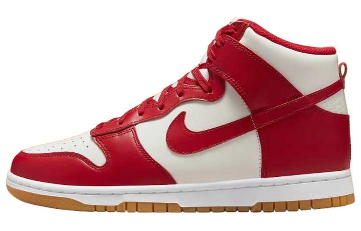 Nike Nike Dunk High Sail Gym Red Gum Women's