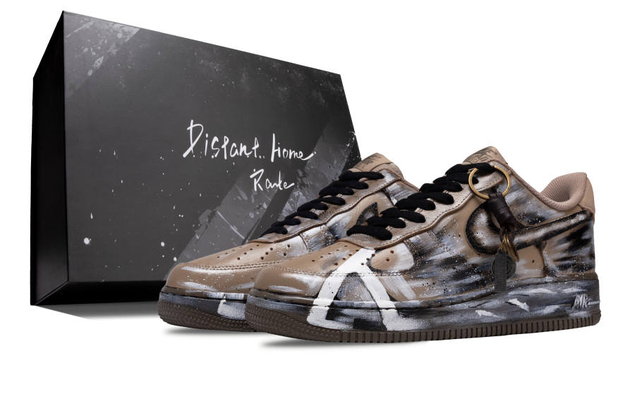 Nike Nike Air Force 1 The City Of Vanity Abrasion Resistant Low top Skateboard Shoes Unisex