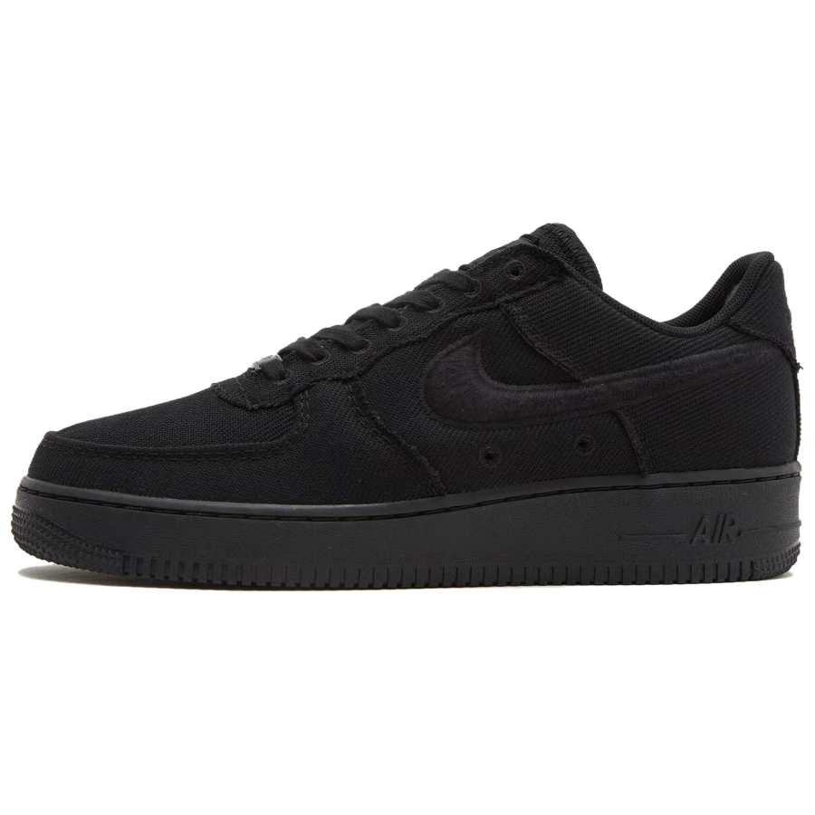 Nike Nike Air Force 1 Abrasion Resistant Abrasion Resistant Low top Skateboard Shoes Unisex Black