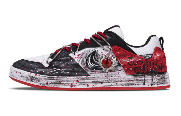Nike Nike SB Alleyoop Scarlet Consume Abrasion Resistant, Balanced, Breathable Low top Skateboard Shoes Men's Black Red