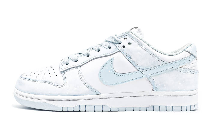 Nike Nike Dunk Abrasion Resistant Breathable Low top Skateboard Shoes Unisex Blue White