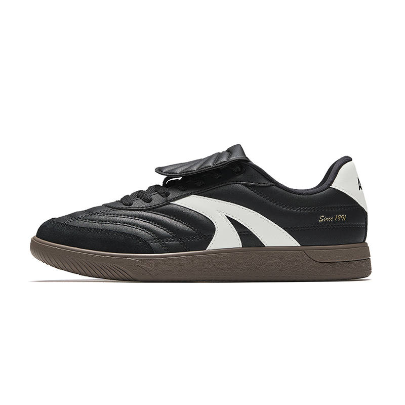 Anta Slip Resistant, Abrasion Resistant, Lightweight Low top Skateboard Shoes Men's Black
