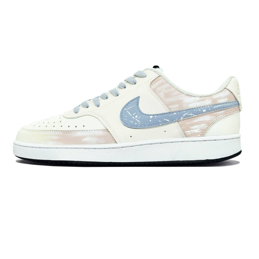 Nike Nike Court Vision 1 Floating Light Weaving Abrasion Resistant Balance Low top Skateboard Shoes Men's Blue Brown
