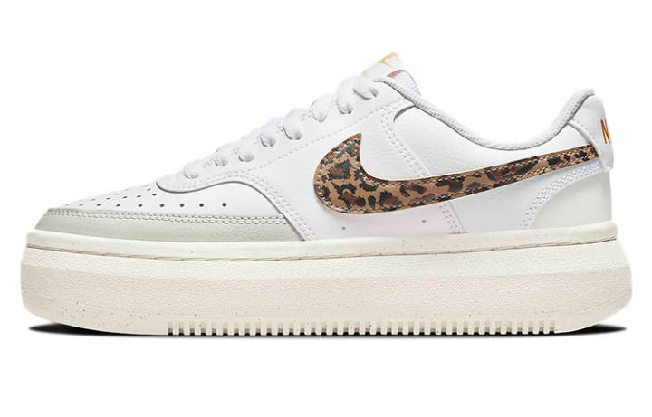 Nike Nike Court Vision Alta Low White Light Bone Sail Archaeo Brown Women's