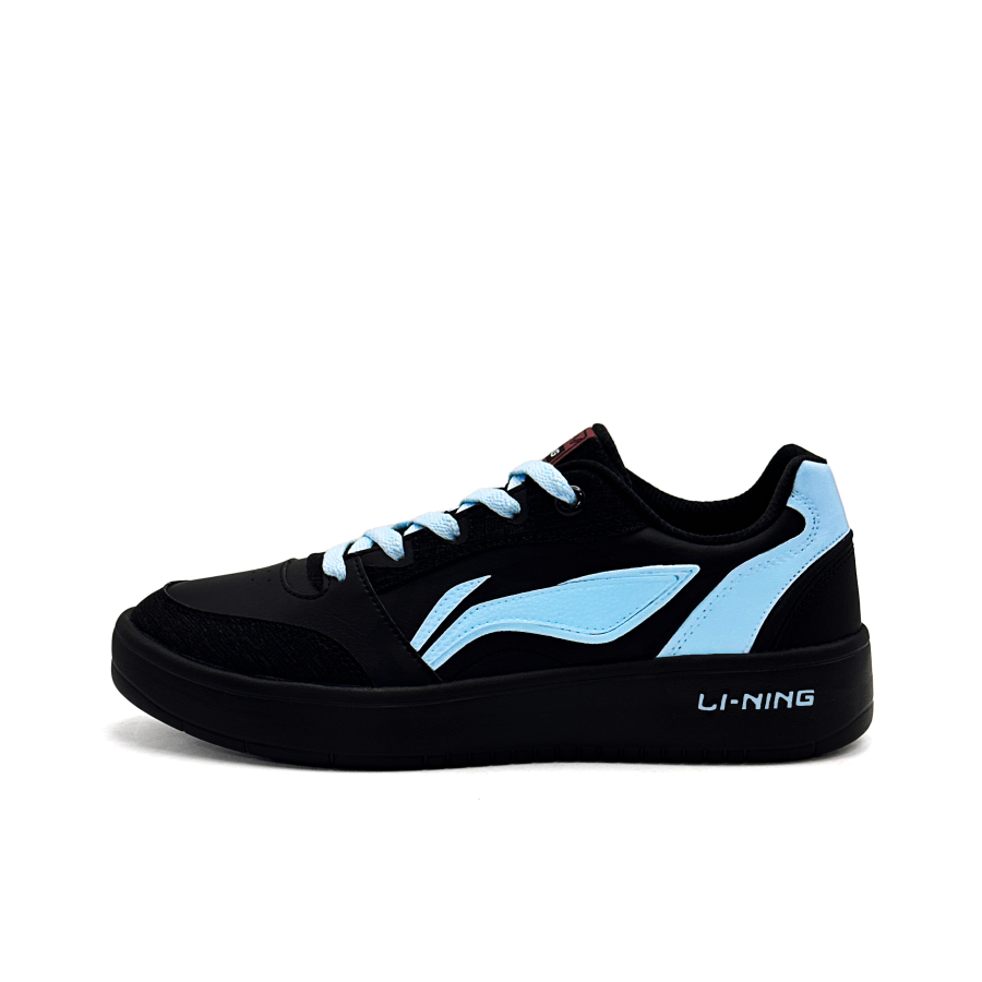 Li-Ning Li Ning Sycee V3 Slip Resistant, Abrasion Resistant, Height Increasing Low top Skateboard Shoes Men's Black Blue
