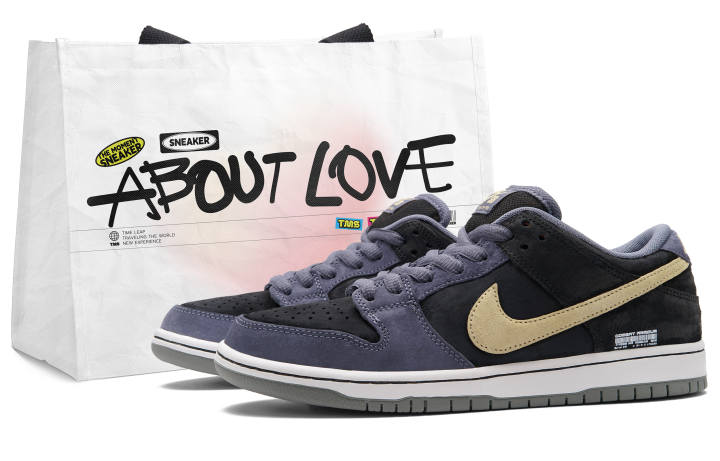 Nike Nike Dunk SB Thorn 4.0 Low top Skateboard Shoes Unisex Blue Black