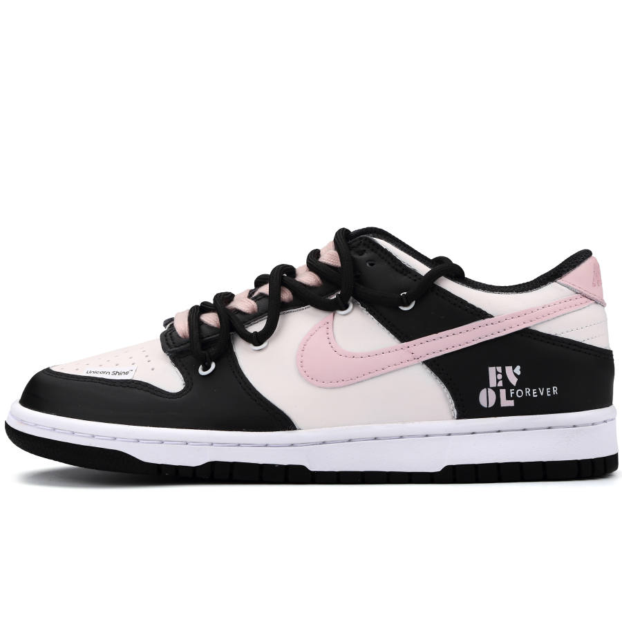 Nike Nike Dunk Pink Love Appointment Leather Slip Resistant Abrasion Resistant Slip Resistant Abrasion Resistant Low top