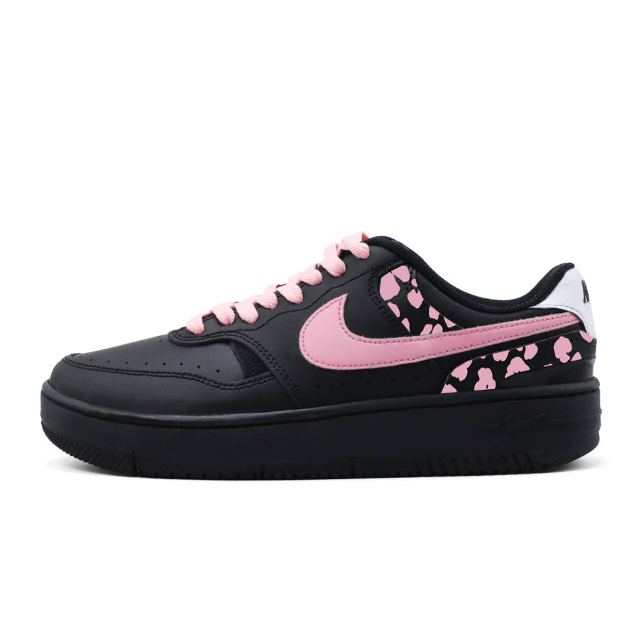 Nike Nike Gamma Force Pink Leopard Abrasion Resistant Low top Skateboard Shoes Unisex Pink