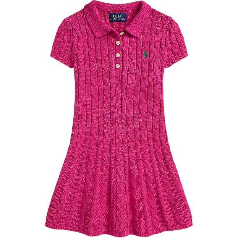 Polo Ralph Lauren Dress University Pink Children Aged 3 7 Years Old