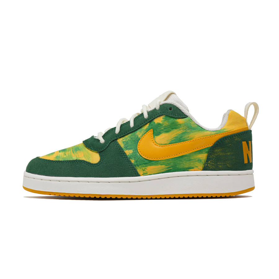 Nike Nike Court Borough Abrasion Resistant Abrasion Resistant Low top Skateboard Shoes Men's Yellow Green