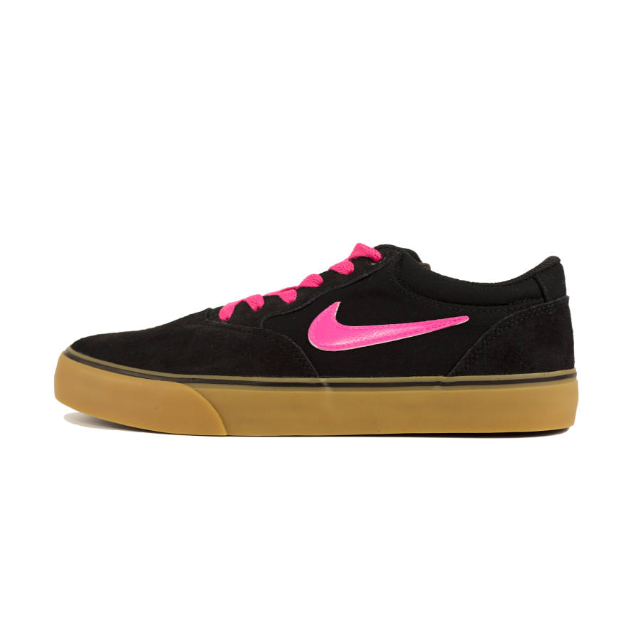 Nike Nike SB Chron 2 Slip Resistant Abrasion Resistant Low top Skateboard Shoes Unisex Rose Red