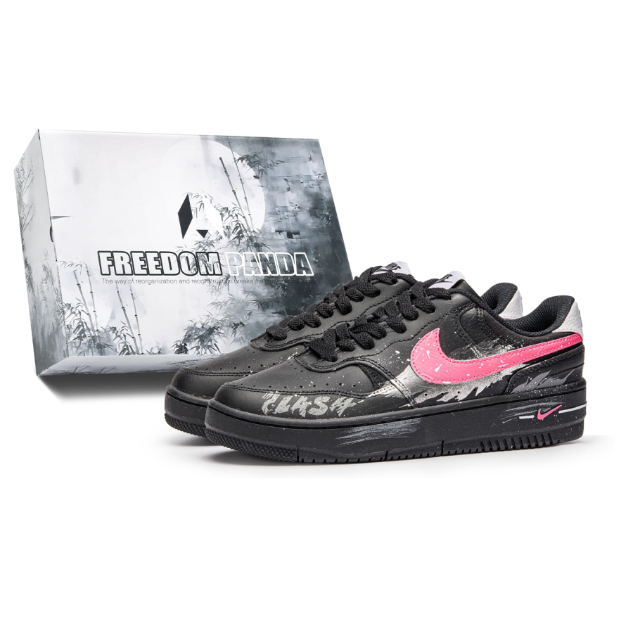 Nike Nike Gamma Force Low top Skateboard Shoes Women's Black Pink