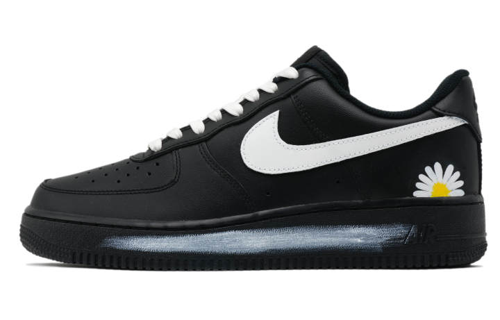 Nike Nike Air Force 1 Wear resistant And Lightweight Low top Skateboard Shoes Unisex Black White