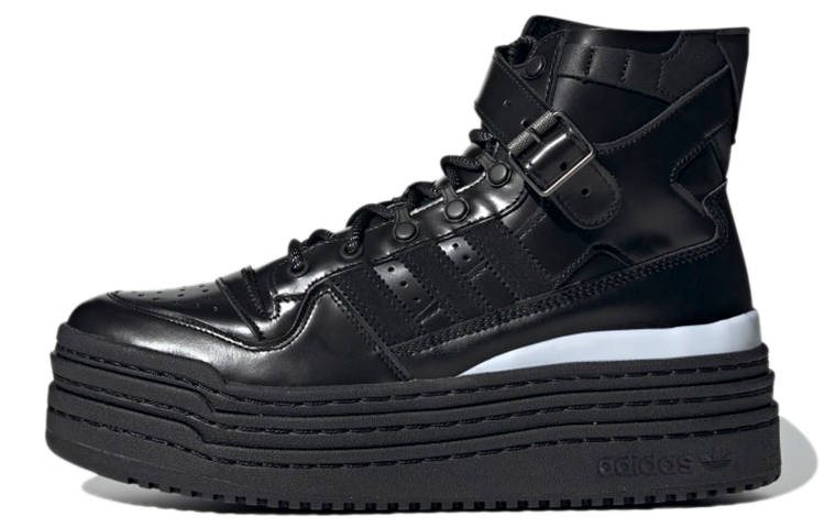 Adidas Originals AFROPUNK x Adidas Originals Triple Platforum High Split Cow Leather, Top Grain Cow Leather