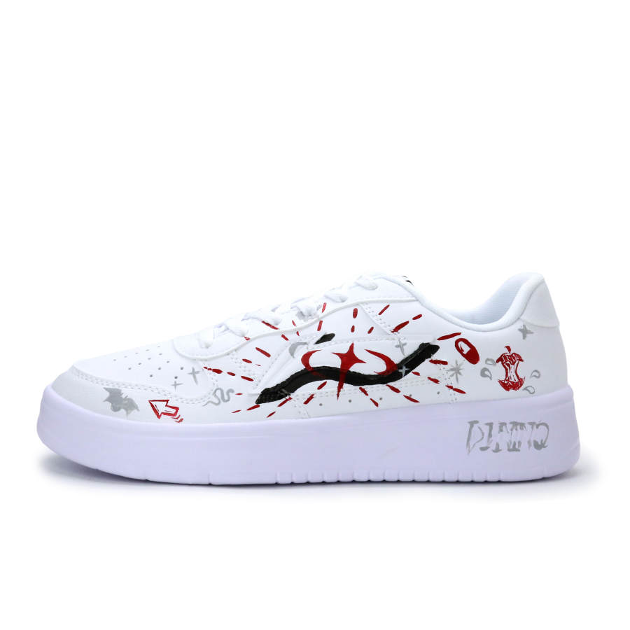 Li-Ning Li Ning Floating Boat Skateboard Shoes Unisex Low Top Red/White/Black/Gray