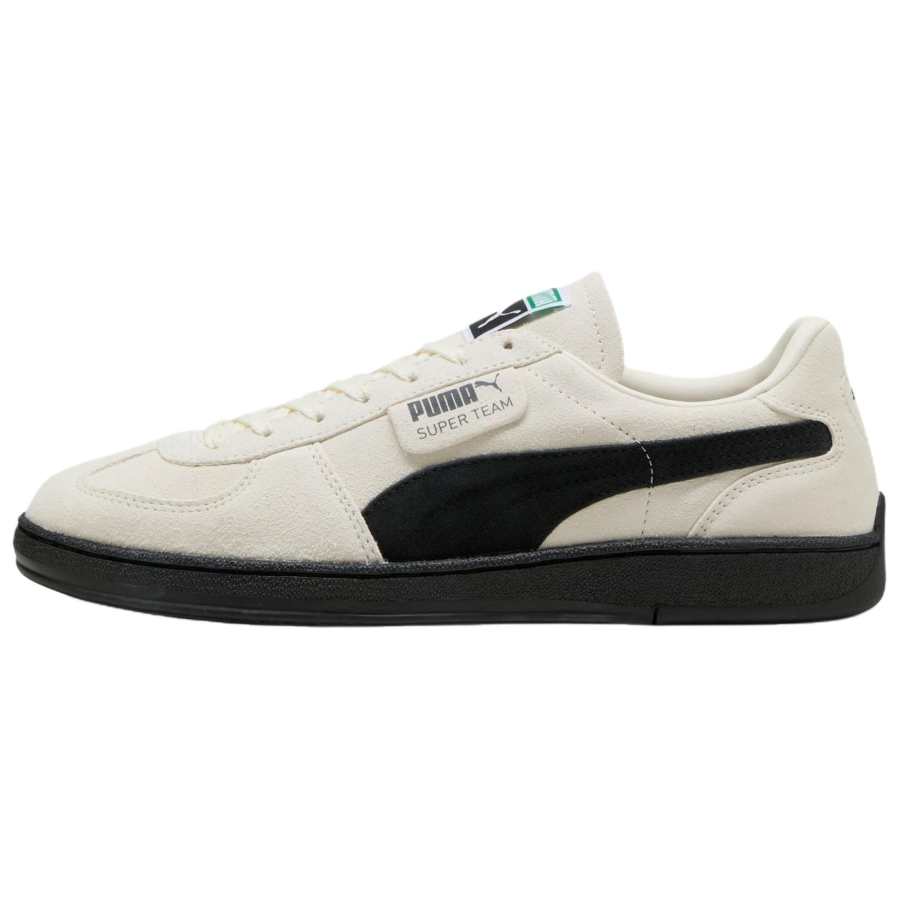 PUMA SUPER TEAM Abrasion Resistant Abrasion Resistant Low top Skateboard Shoes Unisex White