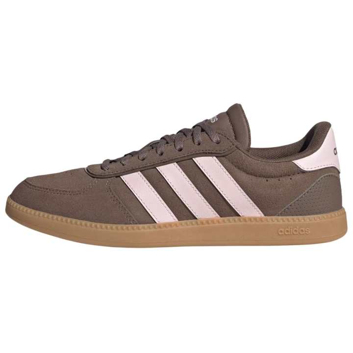 Adidas Adidas BREAKNET SLEEK Breathable Skateboard Shoes Women's Brown