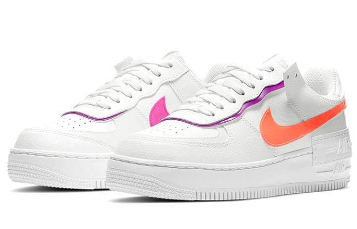 Nike Nike Air Force 1 Shadow 'White Mango Red Plum' Women's