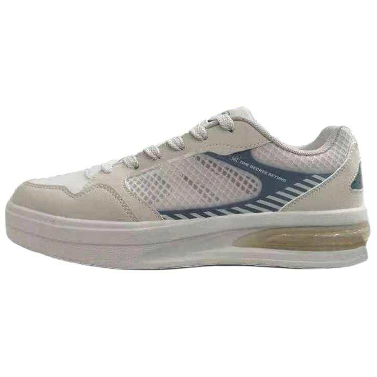 361° Slip Resistant, Lightweight, And Breathable Low top Skateboard Shoes Men's Durable Antarctic Gray