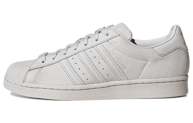 Adidas Originals SUPERSTAR Comfortable Abrasion Resistant Low top Skateboard Shoes Unisex Ivory White