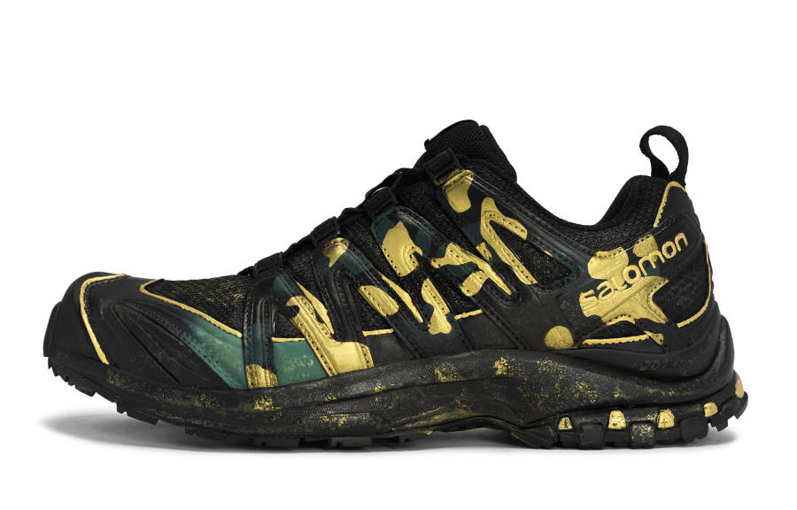 SALOMON XA PRO 3D Breathable Low top Running Shoes Unisex Dark Magic