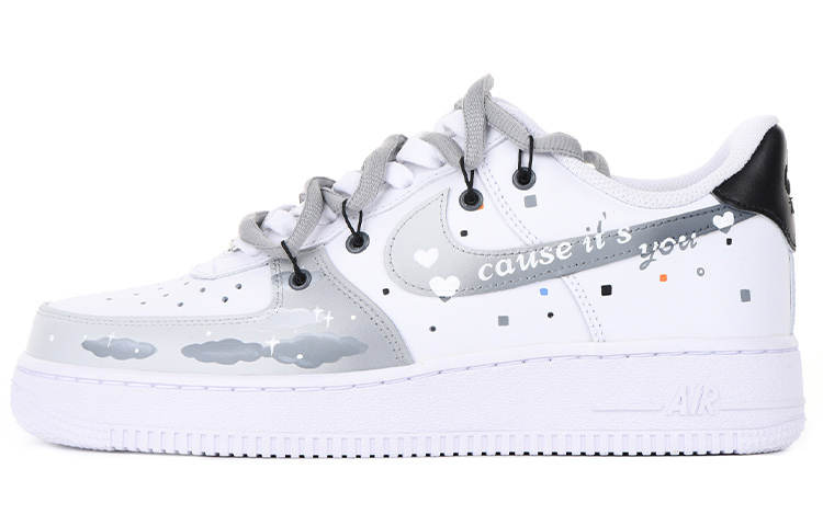 Nike Nike Air Force 1 LE Air Force 1 Synthetic Leather Slip Resistant Cushioning Abrasion Resistant Low top Skateboard Shoes