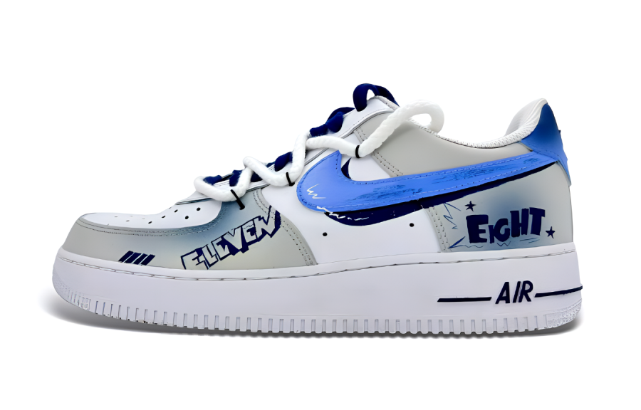 Nike Nike Air Force 1 Abrasion Resistant Low top Skateboard Shoes Men's White