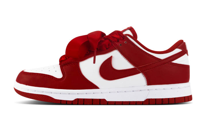 Nike Nike Dunk Low top Skateboard Shoes Unisex Red White