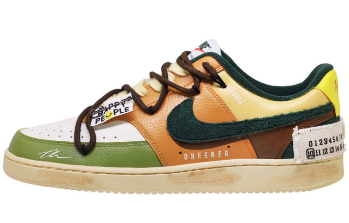 Nike Nike Court Vision 1 Abrasion Resistant Breathable Low top Skateboard Shoes Unisex