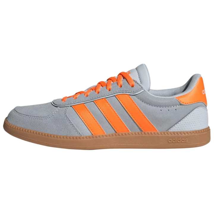 Adidas Adidas BREAKNET SLEEK Breathable Skateboard Shoes Women's Gray