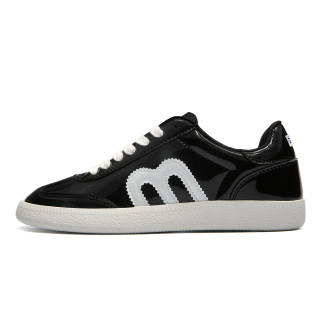 EKM Slip Resistant And Abrasion Resistant Coverage Low top Skateboard Shoes Unisex Black