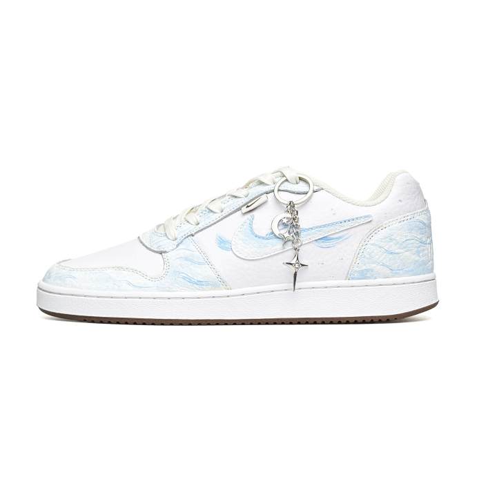 Nike Nike EBERNON WAO Slip Resistant Abrasion Resistant Slip Resistant Abrasion Resistant Low top Skateboard Shoes Men's