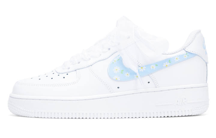 Nike Nike Air Force 1 Abrasion Resistant Abrasion Resistant Low top Skateboard Shoes Unisex White