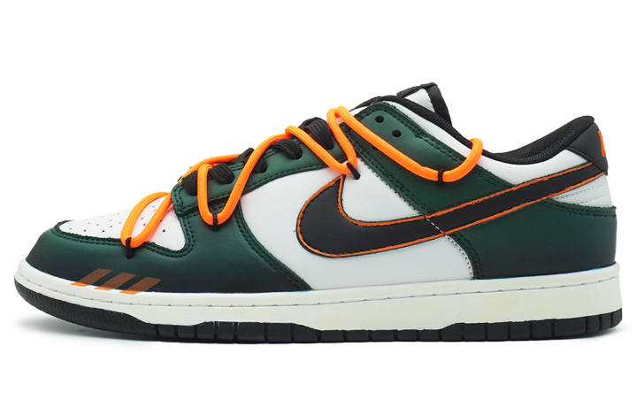 Nike Nike Dunk Low top Skateboard Shoes Men's Jasper Orange Black