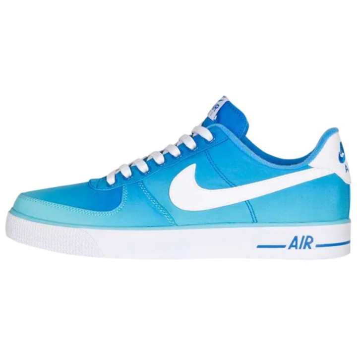 Nike Nike Air Force 1 Slip Resistant Abrasion Resistant Low top Skateboard Shoes Men's Blue