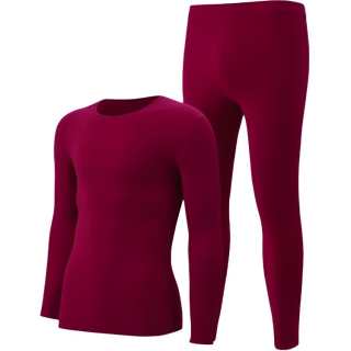 PLANDOO Thermal Set Men's Burgundy