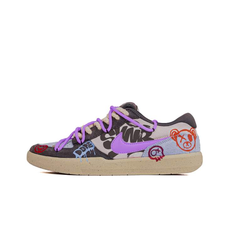 Nike Nike SB Force 58 Canvas Abrasion Resistant Abrasion Resistant Low top Skateboard Shoes Men's