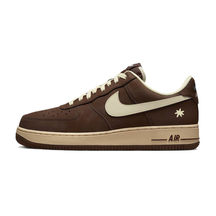 Nike Nike Air Force 1 Mocha Mousse, First Culture Leather Coverage Abrasion Resistant Coverage Abrasion Resistant Low top