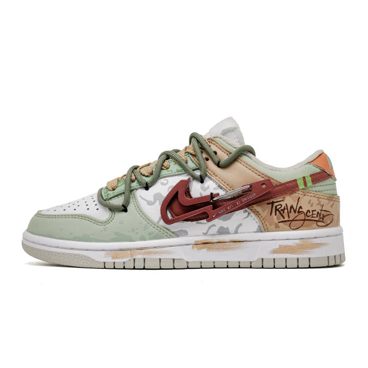 Nike Nike Dunk Boundary Breaking, Footprint Creation Skateboard Shoes Unisex Multicolor